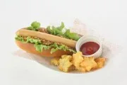 アクアゲート名産スターライト納豆NEVER NEVERドッグ 680円(税別)