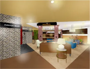 「BOOK＆CAFE」エリア①